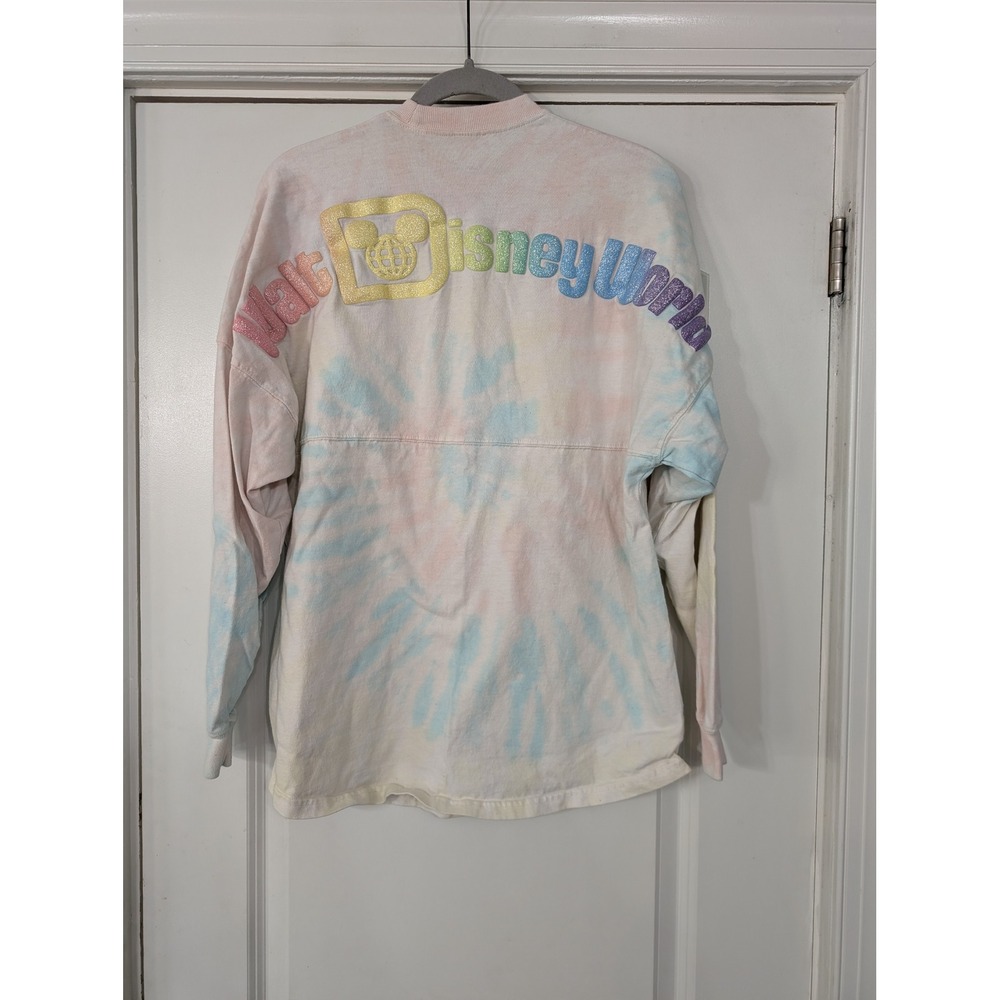 y2k Disney Spirit Jersey 2000s Tie Dye Disney Spirit Jersey Size Small‎